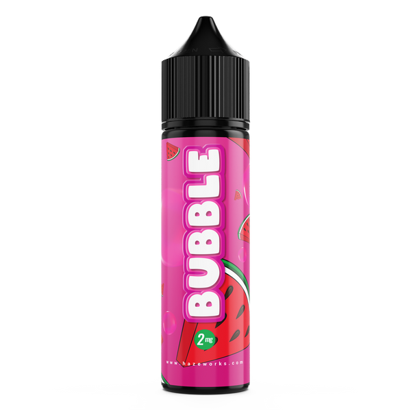 A Classic Bubblegum and watermelon vape juice